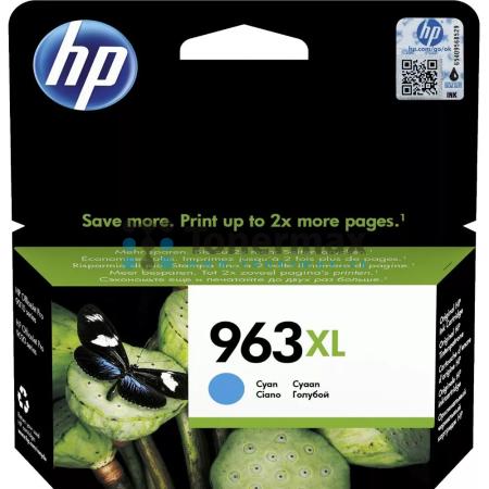 HP 963XL, HP 3JA27AE, originální cartridge pro tiskárny HP OfficeJet Pro 9010, OfficeJet Pro 9010e, OfficeJet Pro 9012, OfficeJet Pro 9012e, OfficeJet Pro 9013, OfficeJet Pro 9020, OfficeJet Pro 9022, OfficeJet Pro 9022e, OfficeJet Pro 9023