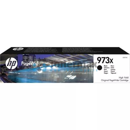 HP 973X, HP L0S07AE, originální cartridge pro tiskárny HP PageWide Managed MFP P57750dw, PageWide Managed P55250dw, PageWide Pro 452dn, PageWide Pro 452dw, PageWide Pro MFP 477dn, PageWide Pro MFP 477dw