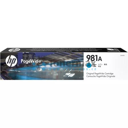 HP 981A, HP J3M68A, originální cartridge pro tiskárny HP PageWide Enterprise Color 556, PageWide Enterprise Color 556dn, PageWide Enterprise Color 556xh, PageWide Enterprise Color Flow MFP 586, PageWide Enterprise Color Flow MFP 586z, PageWide Enterprise