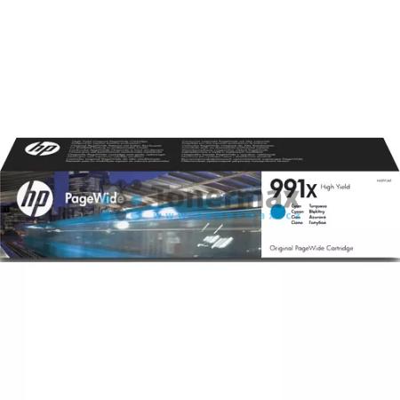 HP 991X, HP M0J90AE, originální cartridge pro tiskárny HP PageWide Color 755, PageWide Color 755dn, PageWide Color MFP 774, PageWide Color MFP 774dn, PageWide Pro 750dw, PageWide Pro MFP 772dn, PageWide Pro MFP 777z
