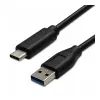 Kabel Logo USB-C na USB-A 3.2 Gen 2, 10 Gb/s, 1 m, černý