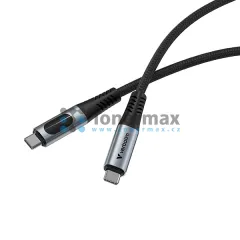 Kabel Verbatim 31848 USB-C na USB-C, 100W, 1.2 m, černý