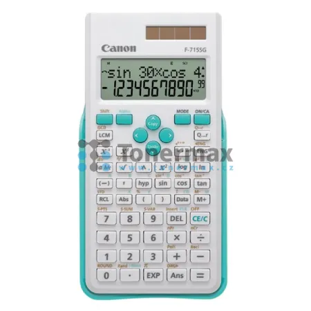 Kalkulačka Canon F 715SG, bílá s modrým krytem