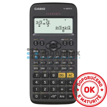 Kalkulačka Casio ClassWiz FX 82 CE X, černá