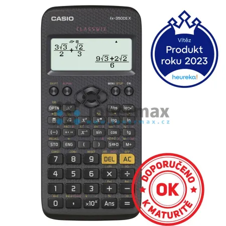 Kalkulačka Casio FX 350 CE X, černá