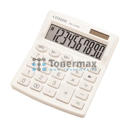 Kalkulačka Citizen SDC810NRWHE, bílá