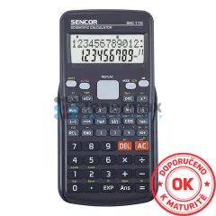 Kalkulačka Sencor SEC 170, černá