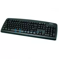 Klávesnice A4Tech KB-720, černá, USB, slim, česká