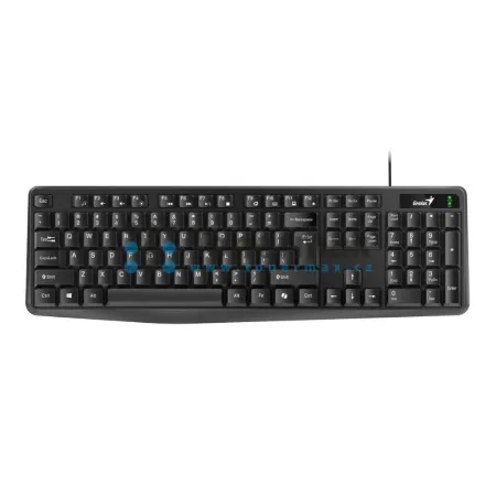 Klávesnice Genius KB-117, drátová, USB, US, černá Klávesnice Genius KB-117, drátová, USB, US, černá
