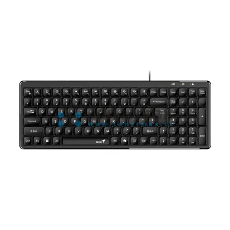 Klávesnice Genius LuxeMate 120, drátová, USB, CZ/SK, černá Klávesnice Genius LuxeMate 120, drátová, USB, CZ/SK, černá