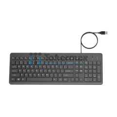 Klávesnice HP 150, drátová, USB, CZ/SK, černá