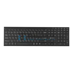 Klávesnice Powerton Life UltraSlim WPKBUS-B, bezdrátová, Bluetooth, CZ/SK, černá