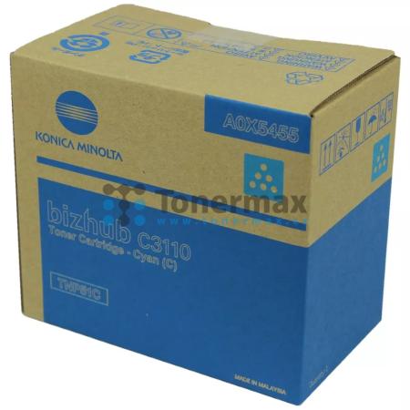 Konica Minolta TNP51C, TNP-51C, A0X5455, originální toner pro tiskárny Konica Minolta bizhub C3110