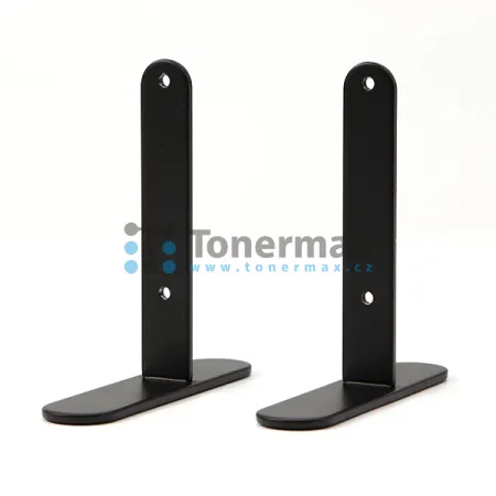 Kovové nožičky pro stolní organizér Powerton Ergo Pegboard, černé