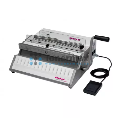 Elektrický kroužkový vazač RENZ SRW 360 Comfort Plus (3:1")