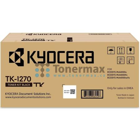 Kyocera TK-1270, TK1270, originální toner pro tiskárny Kyocera ECOSYS MA4000fx, ECOSYS MA4000wifx, ECOSYS MA4000x