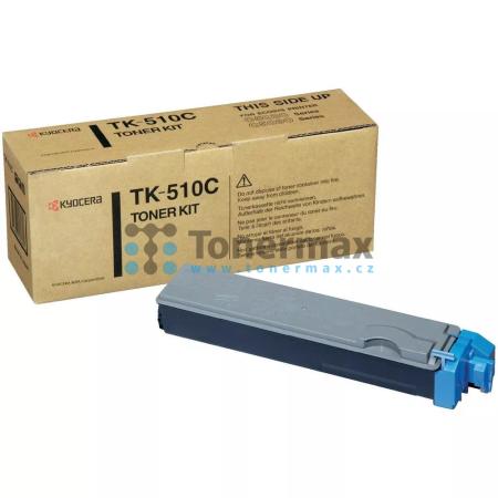 Kyocera TK-510C, TK510C, originální toner pro tiskárny Kyocera ECOSYS FS-C5020N, ECOSYS FS-C5025N, ECOSYS FS-C5030N, FS-C5020N, FS-C5025N, FS-C5030N