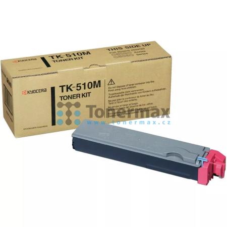 Kyocera TK-510M, TK510M, originální toner pro tiskárny Kyocera ECOSYS FS-C5020N, ECOSYS FS-C5025N, ECOSYS FS-C5030N, FS-C5020N, FS-C5025N, FS-C5030N