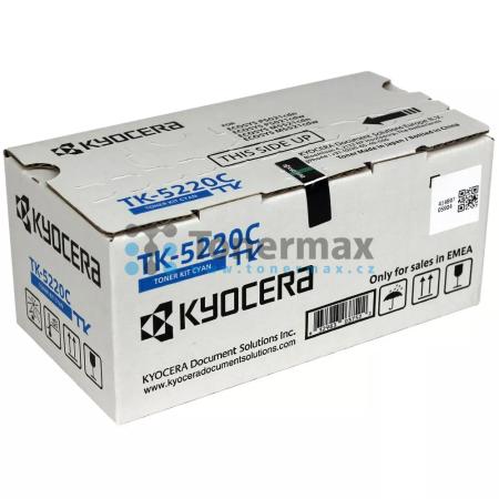 Kyocera TK-5220C, TK5220C, originální toner pro tiskárny Kyocera ECOSYS M5521cdn, ECOSYS M5521cdw, ECOSYS P5021cdn, ECOSYS P5021cdw