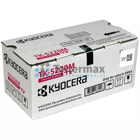 Kyocera TK-5220M, TK5220M, originální toner pro tiskárny Kyocera ECOSYS M5521cdn, ECOSYS M5521cdw, ECOSYS P5021cdn, ECOSYS P5021cdw