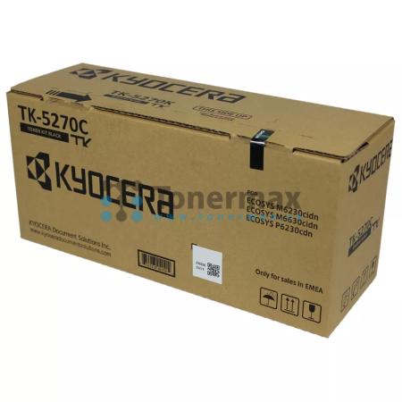 Kyocera TK-5270K, TK5270K, originální toner pro tiskárny Kyocera ECOSYS M6230cidn, ECOSYS M6630cidn, ECOSYS P6230cdn