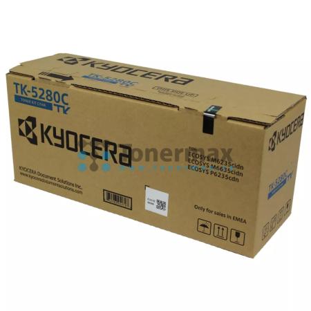 Kyocera TK-5280C, TK5280C, originální toner pro tiskárny Kyocera ECOSYS M6235cidn, ECOSYS M6635cidn, ECOSYS P6235cdn