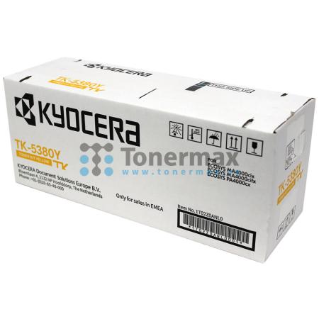Kyocera TK-5380Y, TK5380Y, originální toner pro tiskárny Kyocera ECOSYS MA4000cifx, ECOSYS MA4000cix, ECOSYS PA4000cx