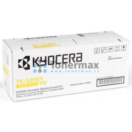 Kyocera TK-5390Y, TK5390Y, originální toner pro tiskárny Kyocera ECOSYS PA4500cx
