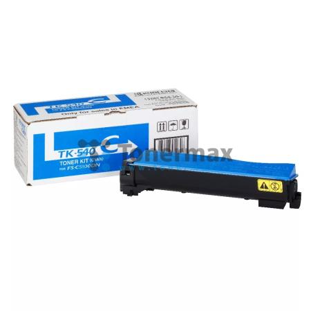 Kyocera TK-540C, TK540C, originální toner pro tiskárny Kyocera ECOSYS FS-C5100DN, FS-C5100DN