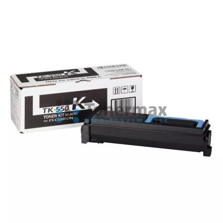 Kyocera TK-550K, TK550K, poškozený obal, originální toner pro tiskárny Kyocera ECOSYS FS-C5200DN, FS-C5200DN