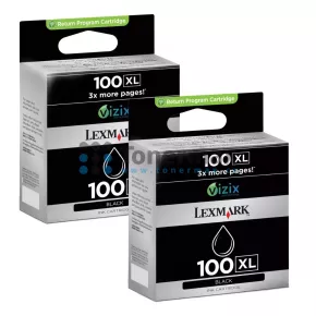 Lexmark 100XL, 14N0848, 2-pack