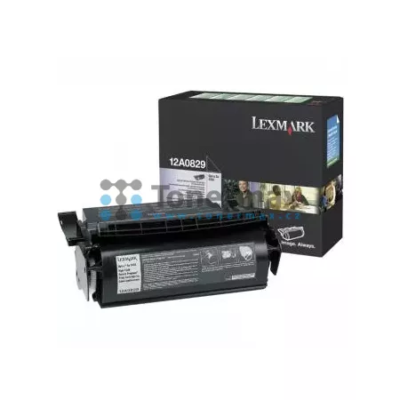 Toner Lexmark 12A0829, Return Program, pro tisk etiket