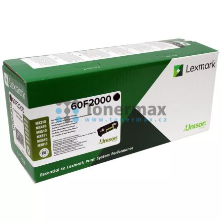 Lexmark 60F2000, 602, Return Program, originální toner pro tiskárny Lexmark MX310dn, MX410de, MX510de, MX511de, MX511dhe, MX511dte, MX611de, MX611dhe