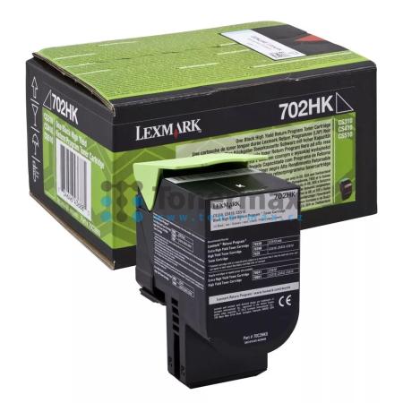 Lexmark 702HK, 70C2HK0, Return Program, originální toner pro tiskárny Lexmark CS310dn, CS310n, CS410dn, CS410dtn, CS410n, CS510de, CS510dte