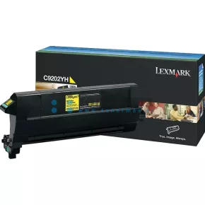 Lexmark C9202YH, poškozený obal