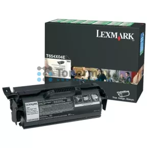 Lexmark T654X04E, return, pro tisk etiket