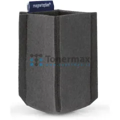 Magnetický držák popisovačů Magnetoplan magnetoTray ecoAware, šedý