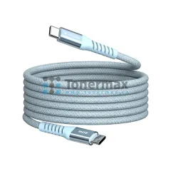 Magnetický kabel Verbatim 31852 USB-C na USB-C, 60 W, 1,2 m, modrý