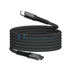 Magnetický kabel Verbatim 31859 USB-C na USB-C, 60 W, 1,2 m, černý