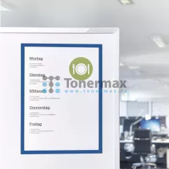 Magnetický rámeček Magnetoplan Magnetofix A4 modrý, 5 ks