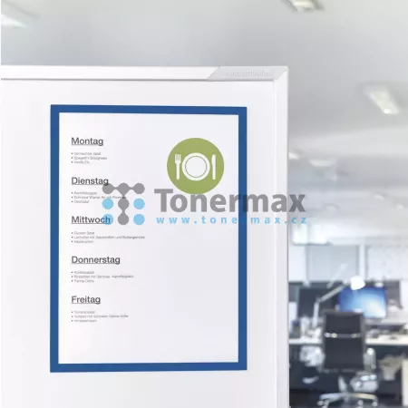 Magnetický rámeček Magnetoplan Magnetofix A4 modrý, 5 ks