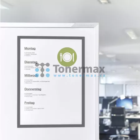 Magnetický rámeček Magnetoplan Magnetofix A4 šedý, 5 ks