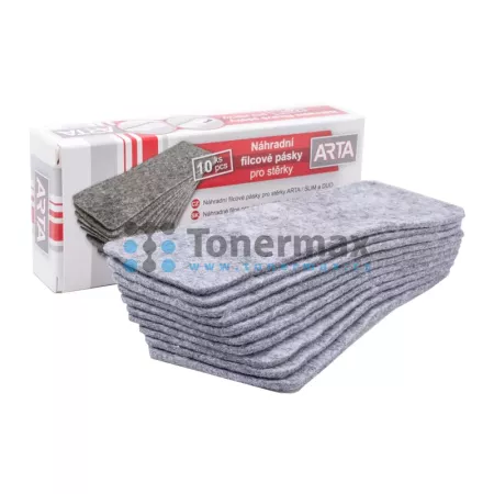Náhradní filcy ARTA pro stěrky SLIM a DUO 10 ks