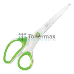 Nůžky Leitz WOW, titan, 205 mm, bílo-zelené