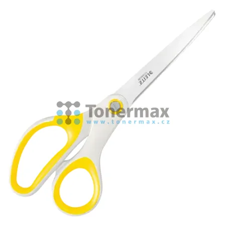 Nůžky Leitz WOW, titan, 205 mm, bílo-žluté