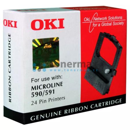 OKI 09002316 barvící páska originální pro tiskárny OKI MICROLINE 590, MICROLINE 591
