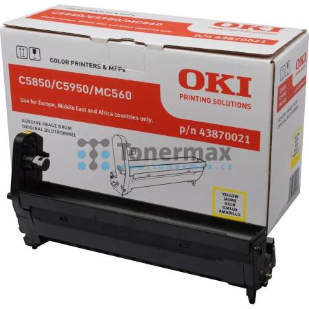 OKI 43381721, obrazový válec originální pro tiskárny OKI C5550, C5550 MFP, C5550MFP, C5800, C5800dn, C5800n, C5900, C5900cdtn, C5900dn, C5900dtn, C5900n