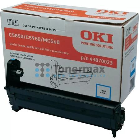 OKI 43870023, obrazový válec originální pro tiskárny OKI C5850, C5850dn, C5850n, C5950, C5950cdtn, C5950dn, C5950dtn, C5950n, MC560, MC560n