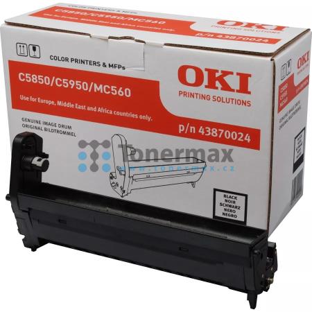 OKI 43870024, obrazový válec originální pro tiskárny OKI C5850, C5850dn, C5850n, C5950, C5950cdtn, C5950dn, C5950dtn, C5950n, MC560, MC560n