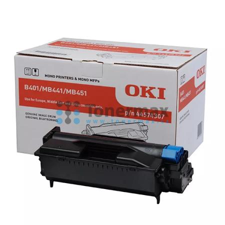 OKI 44574307, obrazový válec originální pro tiskárny OKI B401, B401d, B401dn, MB441, MB441dn, MB451, MB451dn, MB451dnw